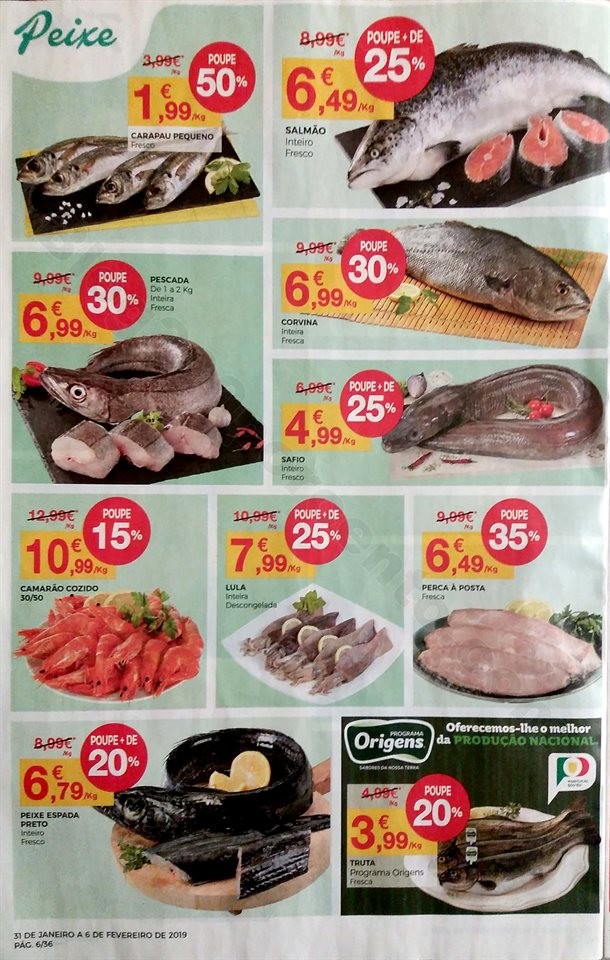 antevisao folheto Intermarche 31 janeiro a 6 fever