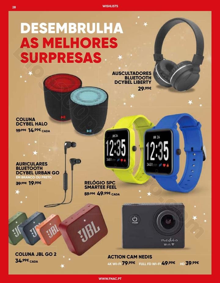 Antevisão Folheto FNAC Natal Tecnologia Promoçõ