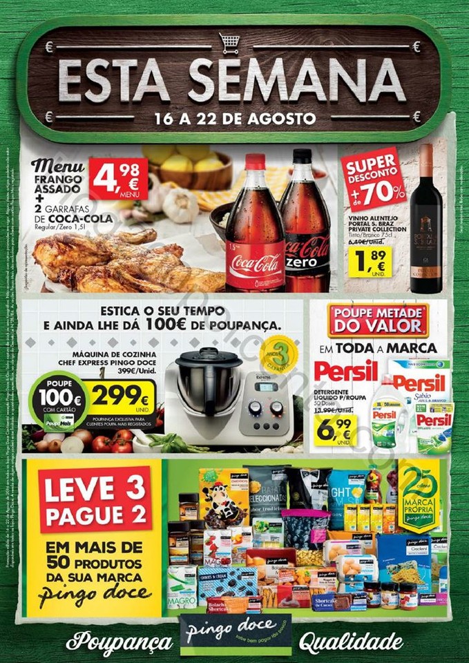 Antevisão Folheto PINGO DOCE Promoções de 16 a 