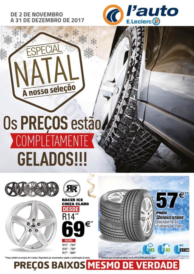 Antevisão Folheto E-LECLERC Auto promoções de 2