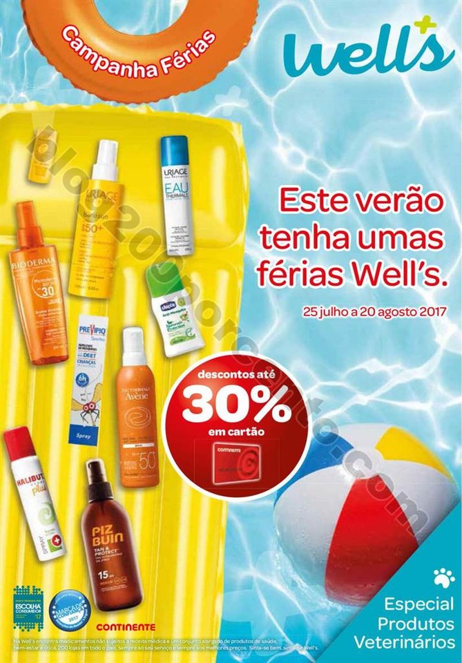 Antevisão Folheto WELLS Promoções de 25 julho a