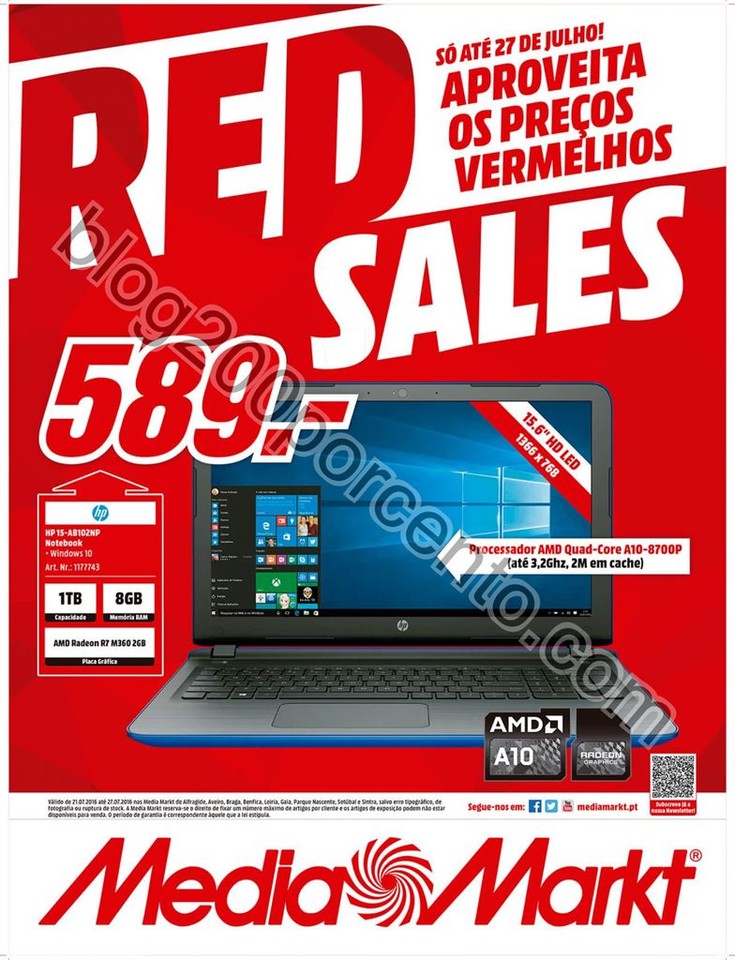 Antevisão Folheto MEDIA MARKT Promoções de 21 a