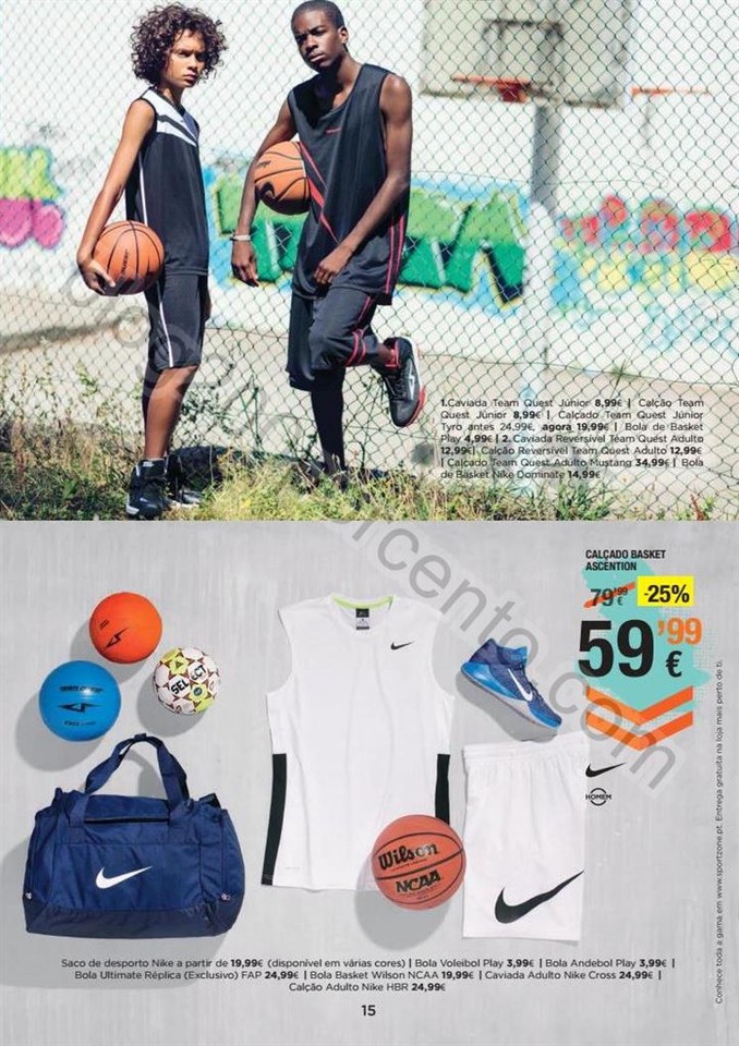 Novo Folheto SPORT ZONE Back to School II 17 agost