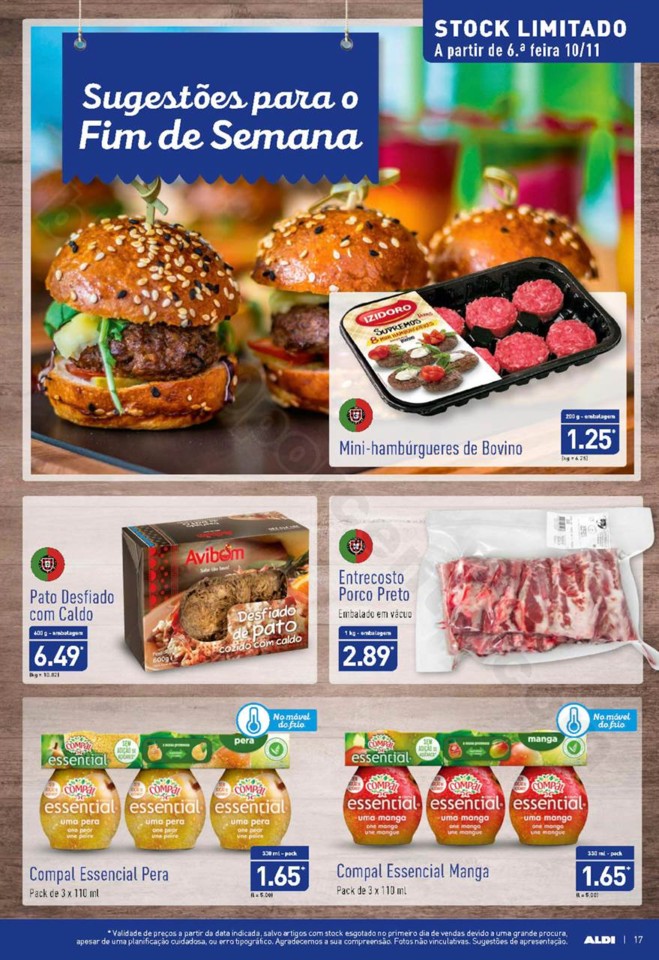 Antevisão Folheto ALDI Promoções a partir de 8 