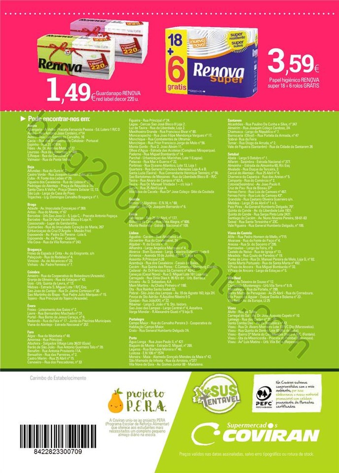 Antevisão folheto COVIRAN promoções de 19 abril