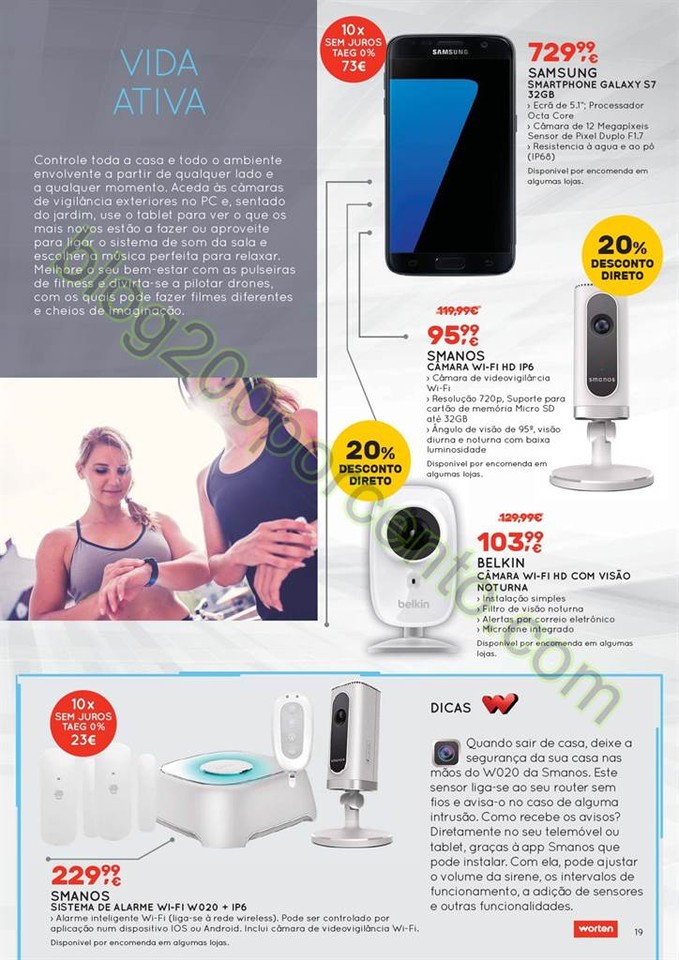 Novo Folheto WORTEN Promoções de 7 a 27 abril p 