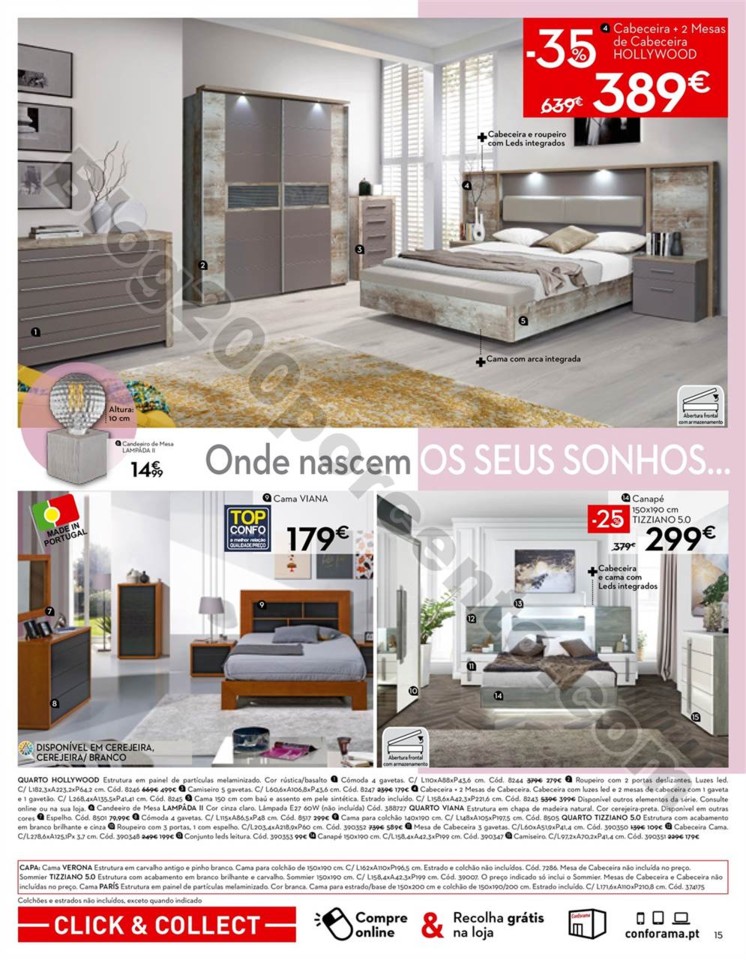 Antevisão Folheto CONFORAMA Promoções de 3 maio