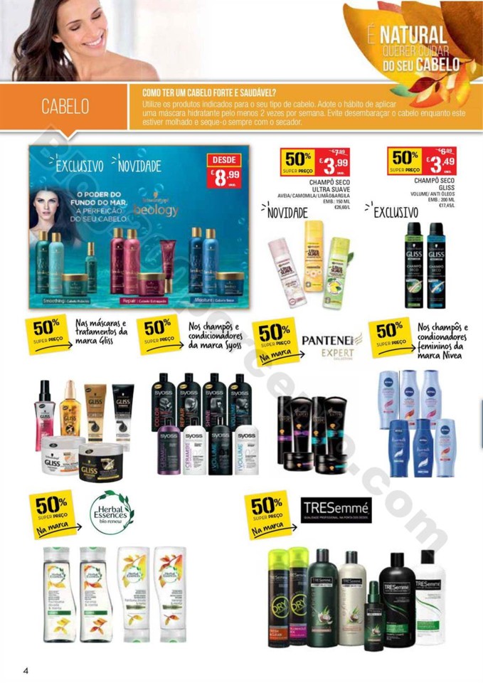 Antevisão Folheto CONTINENTE Extra Beleza promoç