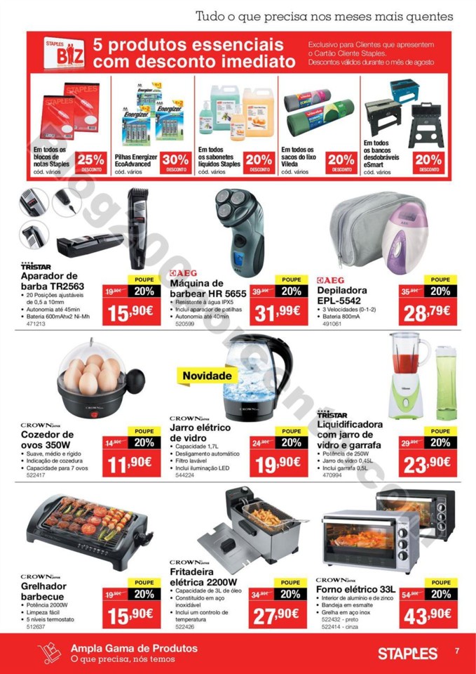 Antevisão Folheto STAPLES 31 julho a 8 agosto p7.