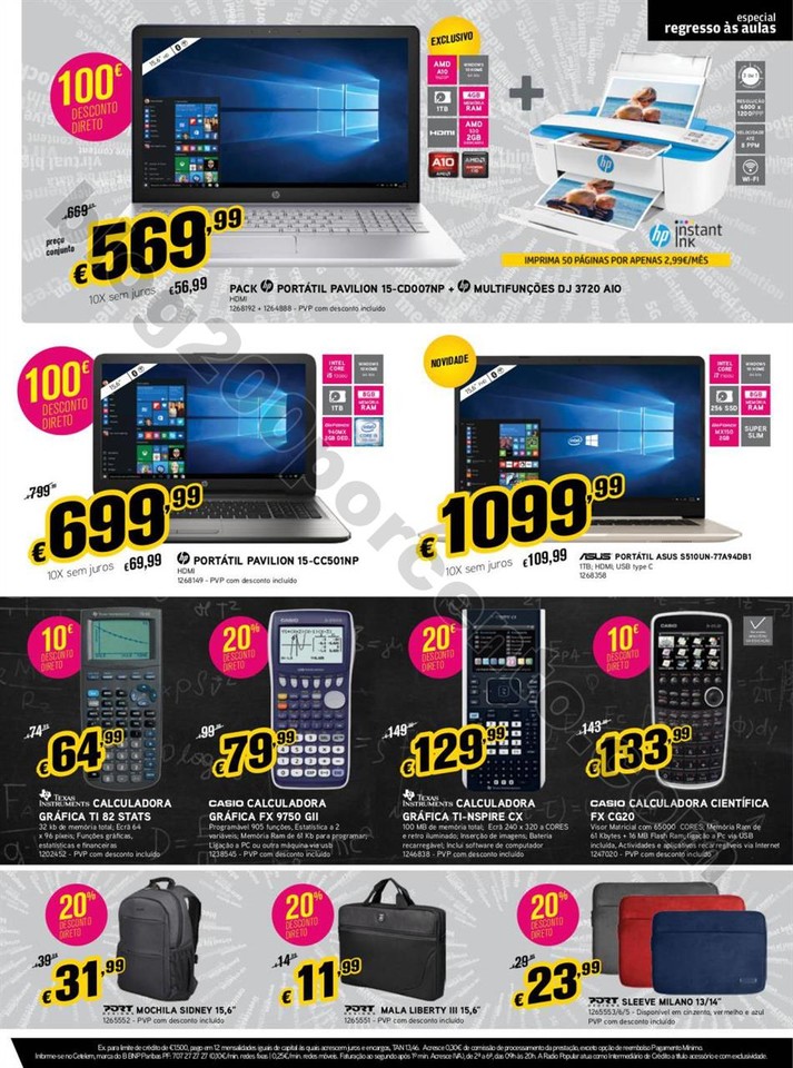 Antevisão Folheto RADIO POPULAR Promoções de 5 