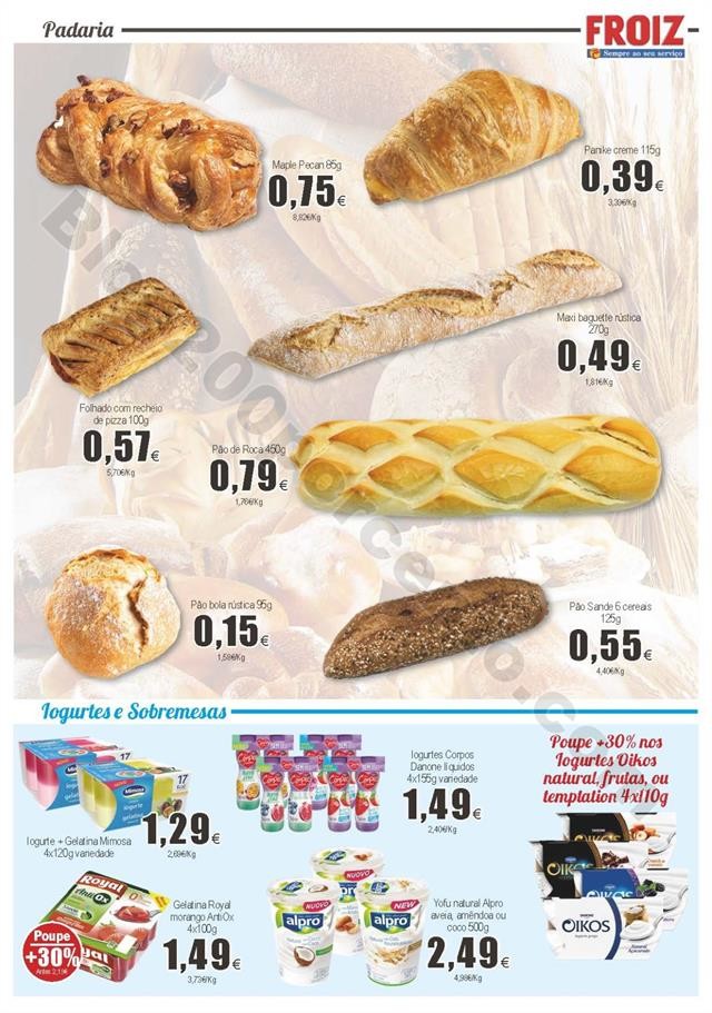 Antevisão Folheto FROIZ Promoções de 16 maio a 