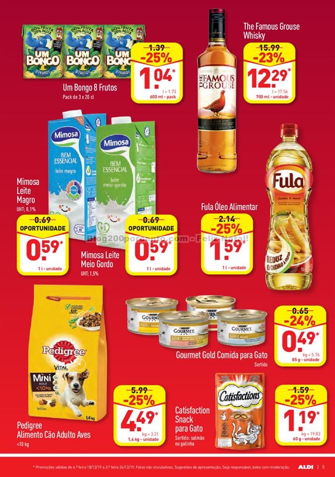 Antevisão Foheto ALDI Promoções a partir de 18 