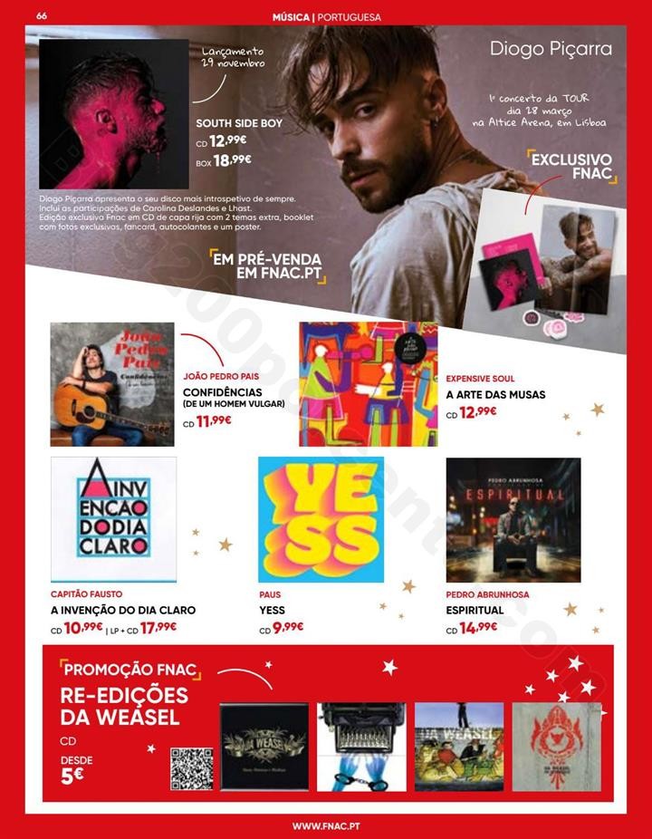 Antevisão Folheto FNAC Natal Promoções até 6 j
