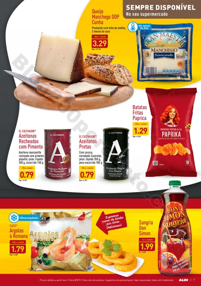 Antevisão Folheto ALDI Promoções a partir de 8 