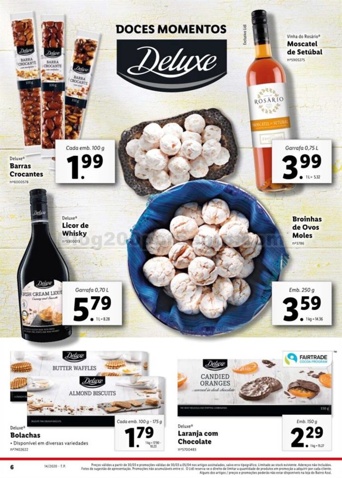 Antevisão Folheto LIDL Promoções de 30 março a