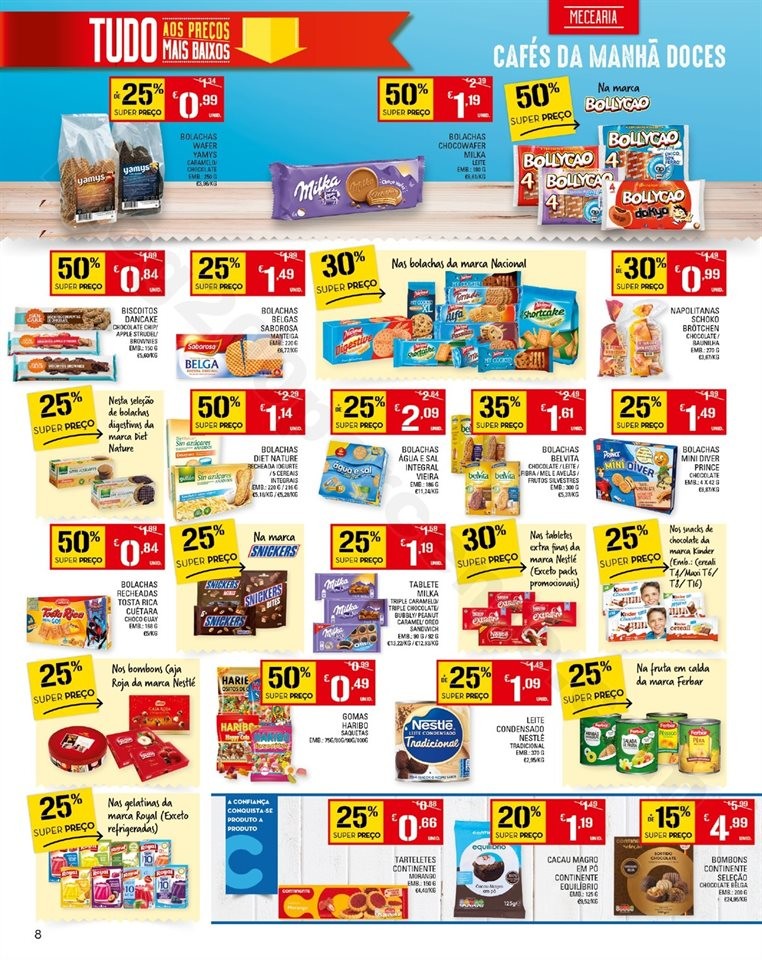 Antevisão Folheto CONTINENTE Promoções de 5 a 1