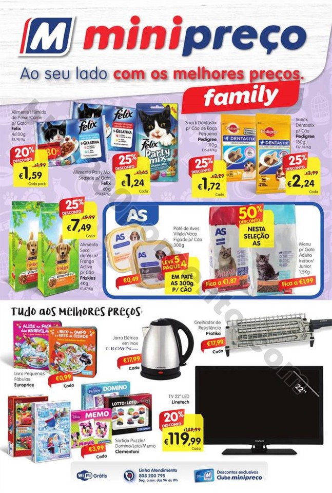 Antevisão Folheto MINIPREÇO Family Promoções d