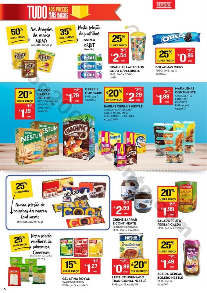 Novo Folheto CONTINENTE Açores promoções até 2