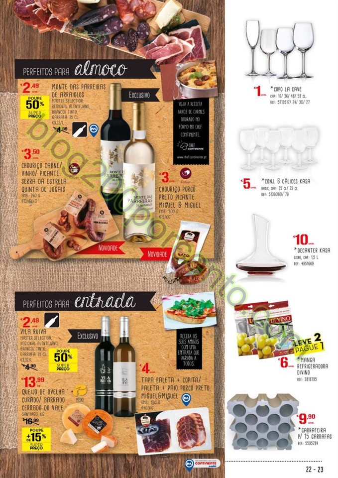 Antevisão Folheto CONTINENTE Feira queijos, enchi
