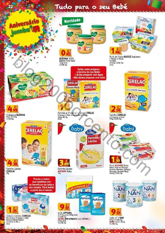 Antevisão Folheto JUMBO Aniversário promoções 