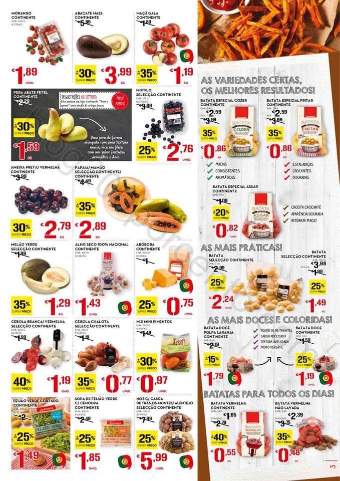 Antevisão Folheto CONTINENTE Promoções de 17 a 