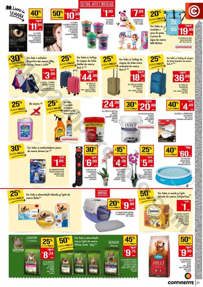 Antevisão Folheto CONTINENTE promoções de 7 a 1