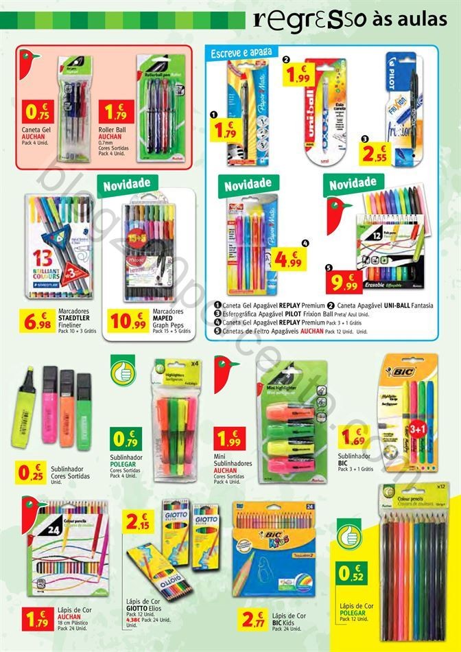 Antevisão Folheto JUMBO Regresso às aulas promo