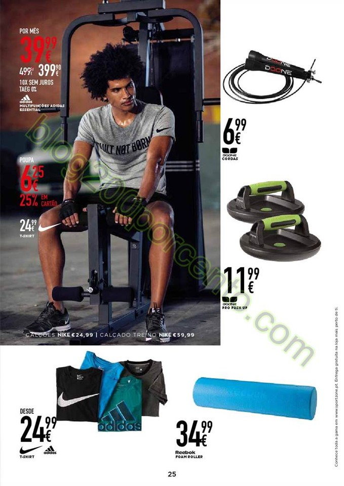 Novo Folheto SPORT ZONE promoções de 28 março a