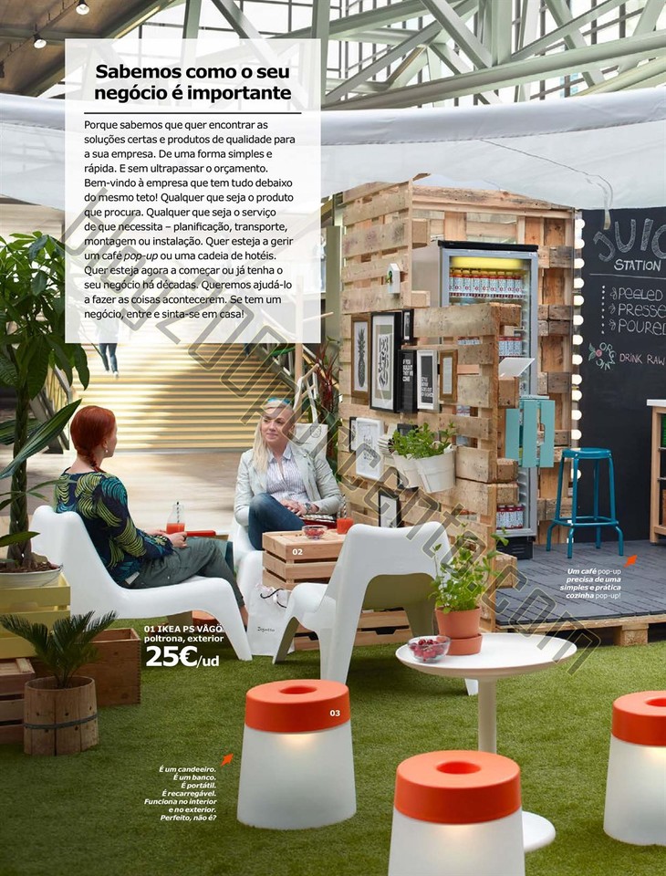 Novo Folheto IKEA Ideias para o seu negocio 2016 p