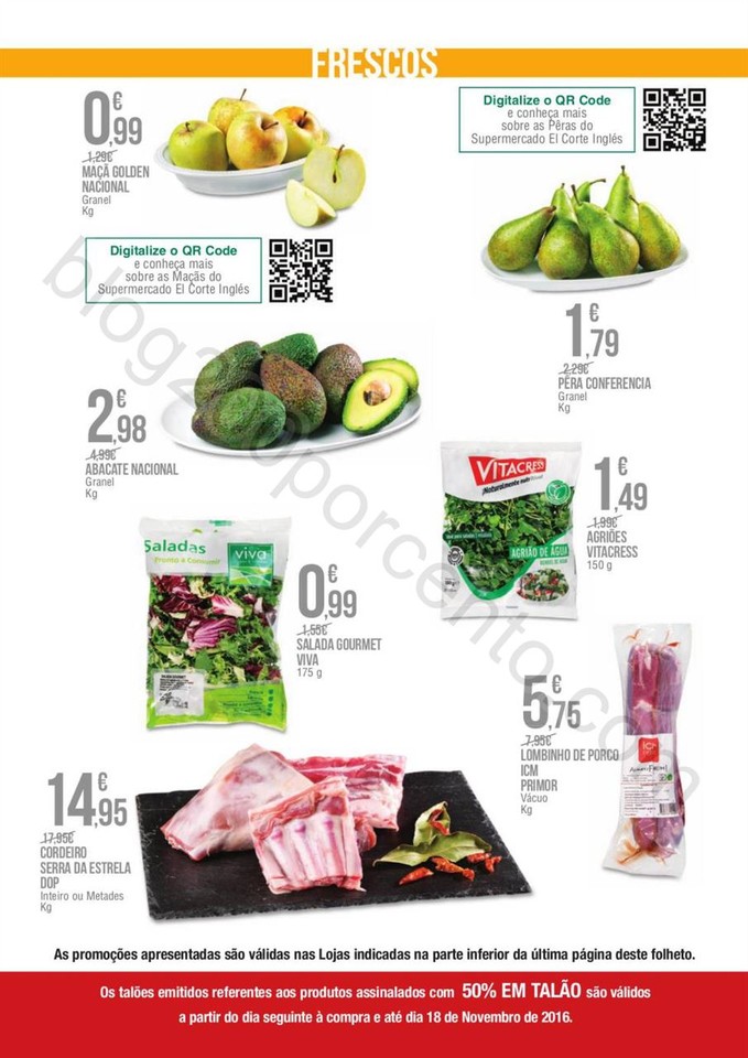 Novo Folheto EL CORTE INGLÉS Promoções de 21 ou