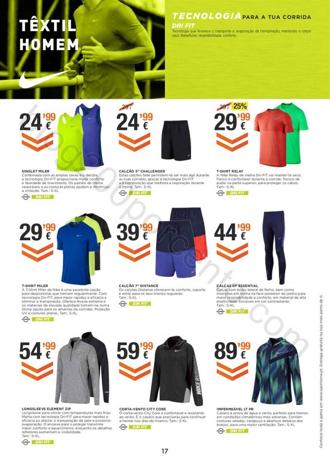 Antevisão Folheto SPORT ZONE Promoções de 23 fe