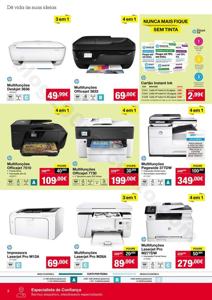 Antevisão Folheto STAPLES Promoções de 11 a 24 