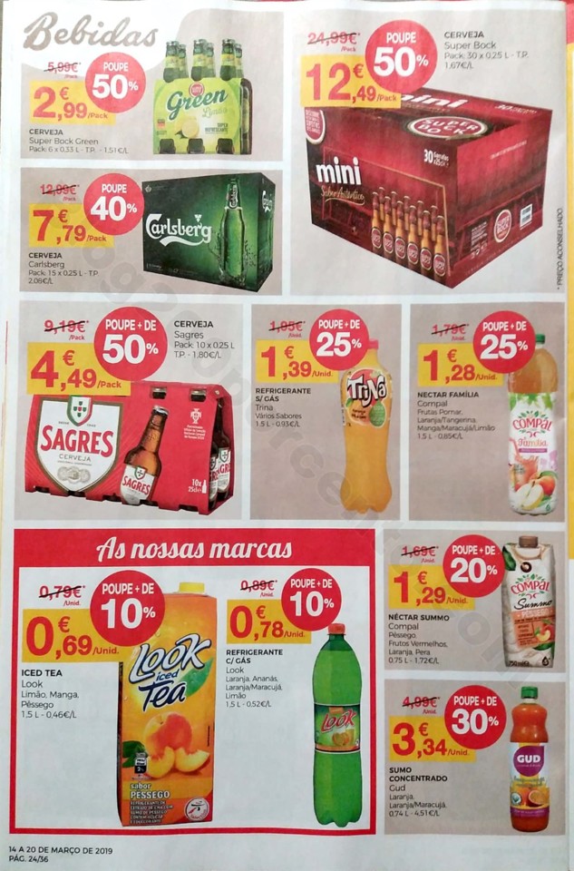 antevisão folheto intermarche promoções de 14 a