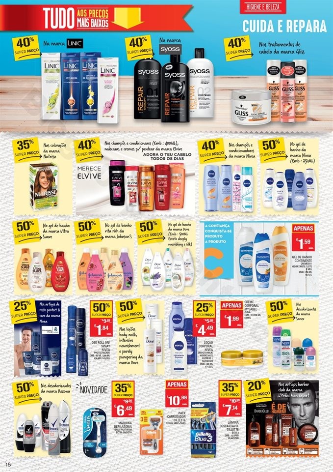 Antevisão Folheto CONTINENTE Promoções de 5 a 1