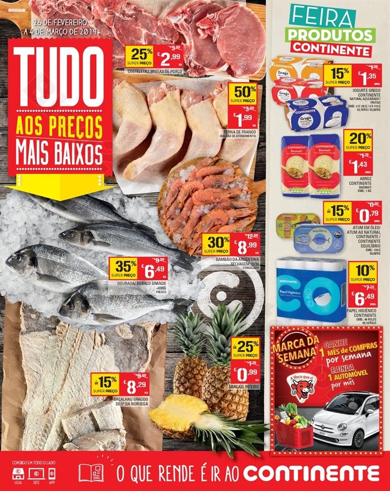 Antevisão Folheto CONTINENTE Madeira Promoções 