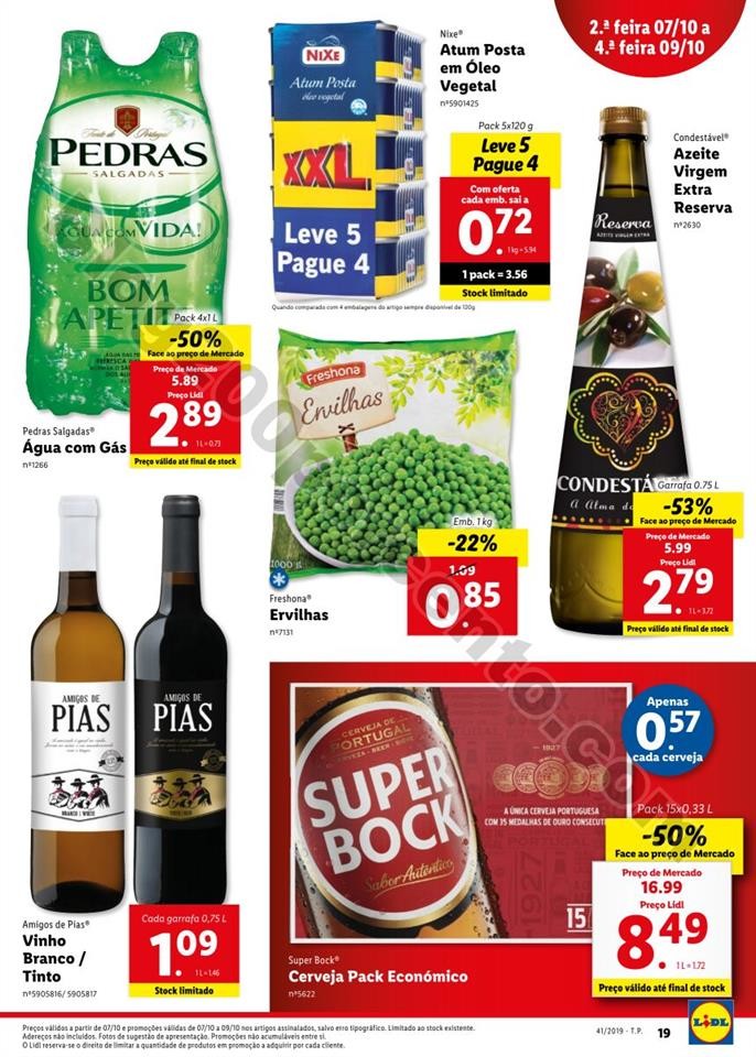 Antevisão Folheto LIDL Promoções de 7 a 13 outu