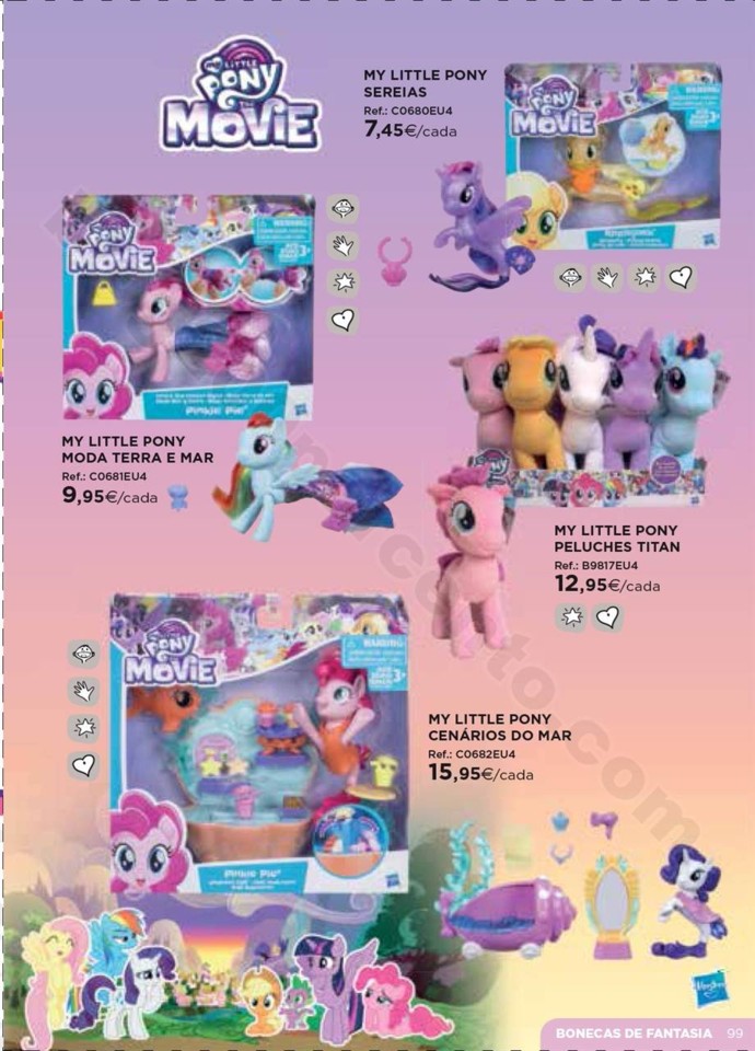 Antevisão Folheto Brinquedos Natal El Corte Ingl