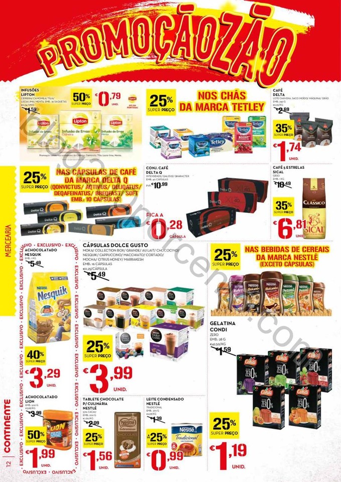 Antevisão Folheto CONTINENTE Madeira promoçãoz