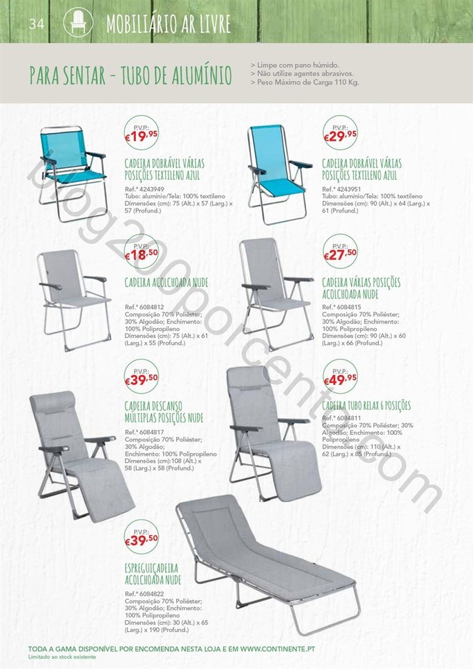 Novo Folheto CONTINENTE Ar Livre até 15 agosto p3