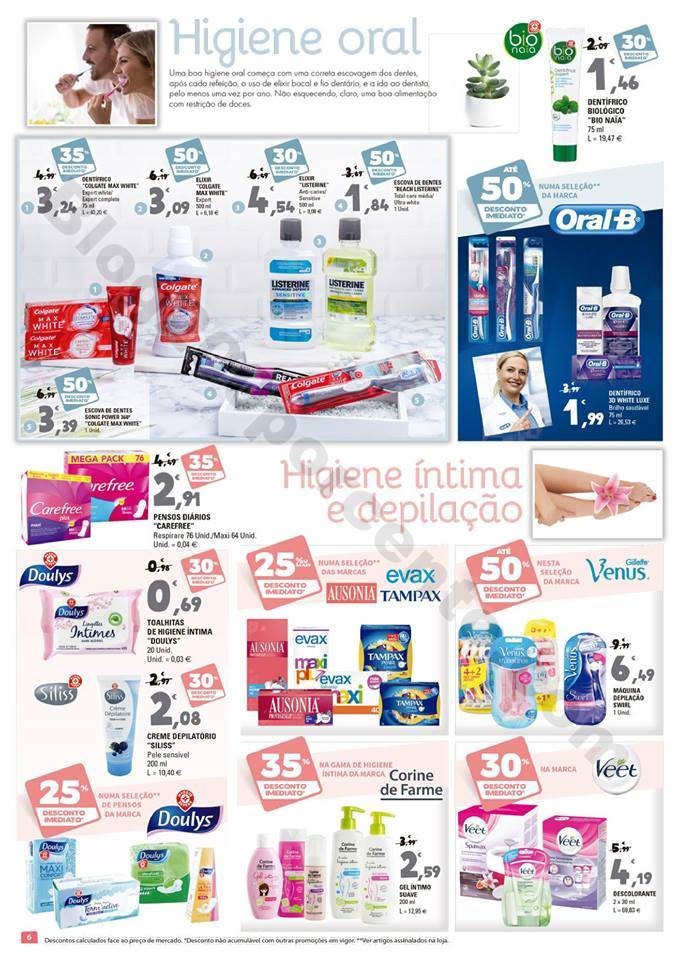 Antevisão Folheto E-LECLERC Beleza promoções de