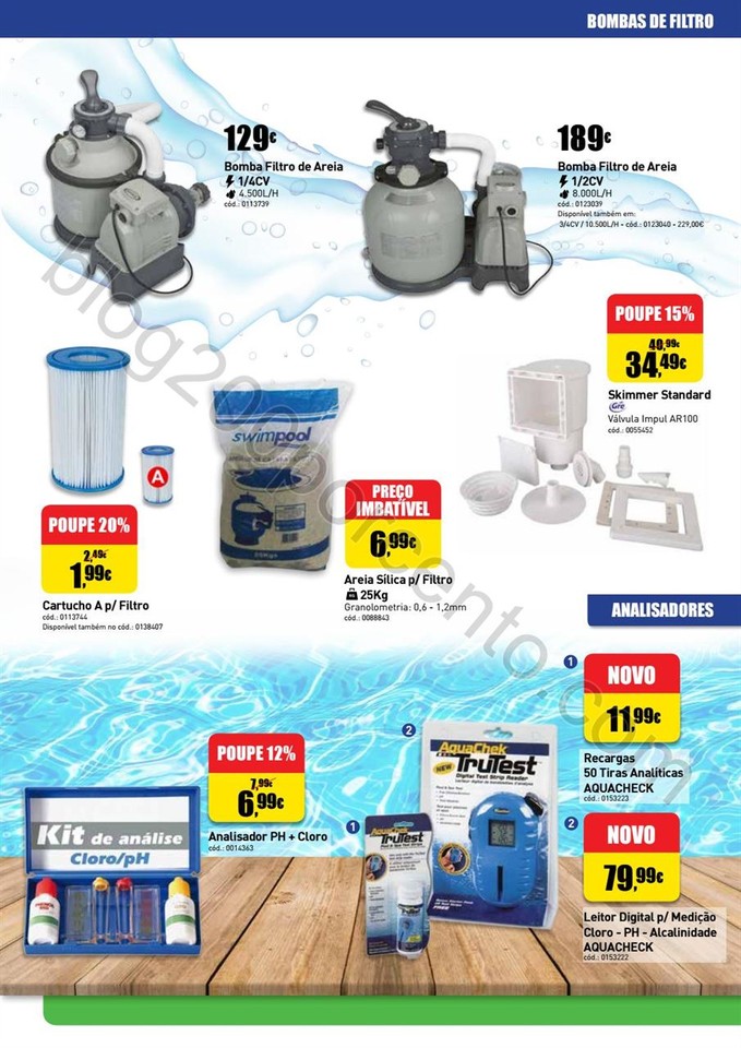 Antevisão Folheto AGRILOJA Piscinas de 1 junho a 