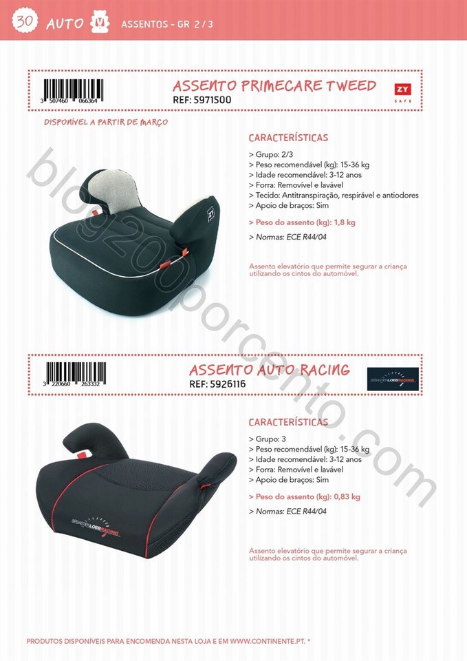 Catálogo técnico puericultura CONTINENTE Promoç