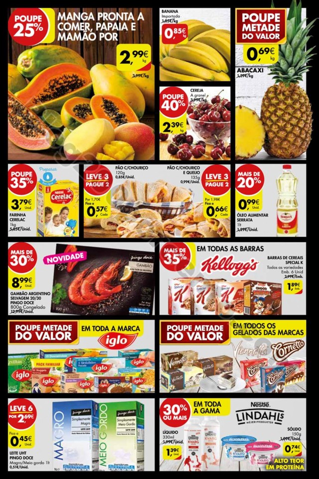 Antevisão Pingo doce Fim de semana 28 junho a 2 j