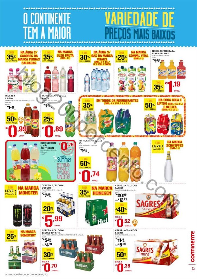 Antevisão Folheto CONTINENTE Promoções de 9 a 1