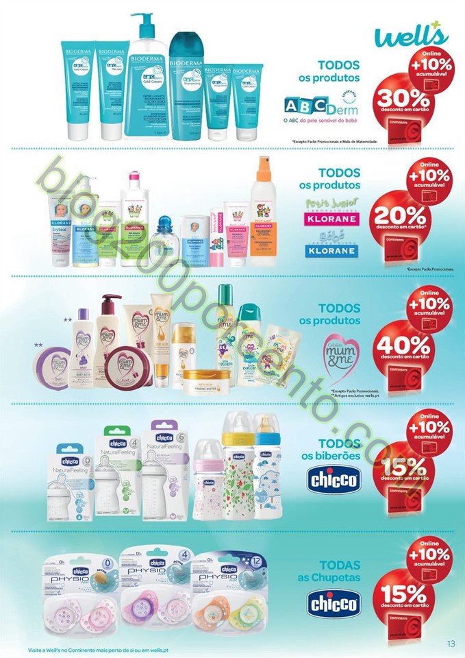 Novo Folheto WELLS Primavera promoções até 27 m