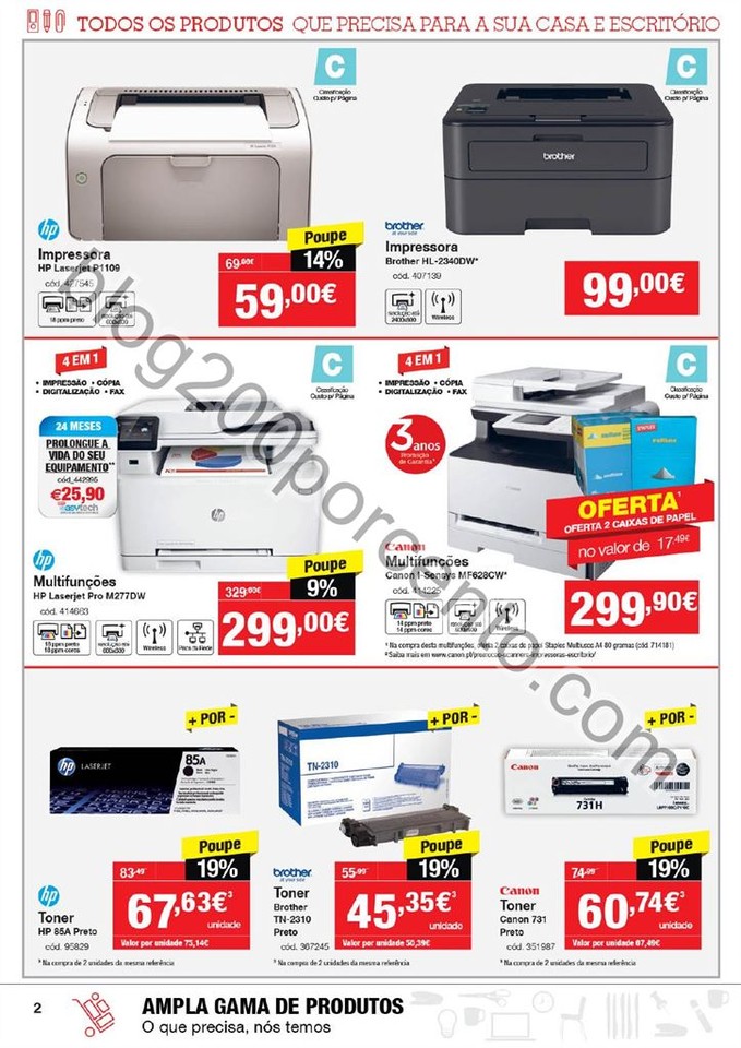 Antevisão Folheto STAPLES promoções de 19 a 31 
