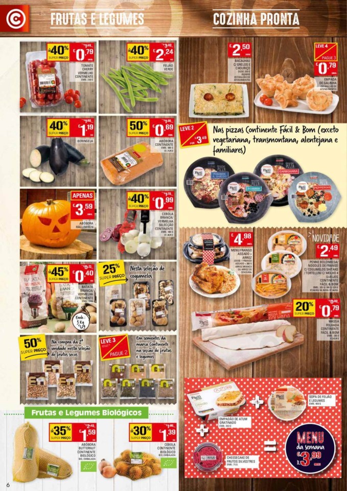 Antevisão Folheto CONTINENTE Promoções de 24 a 