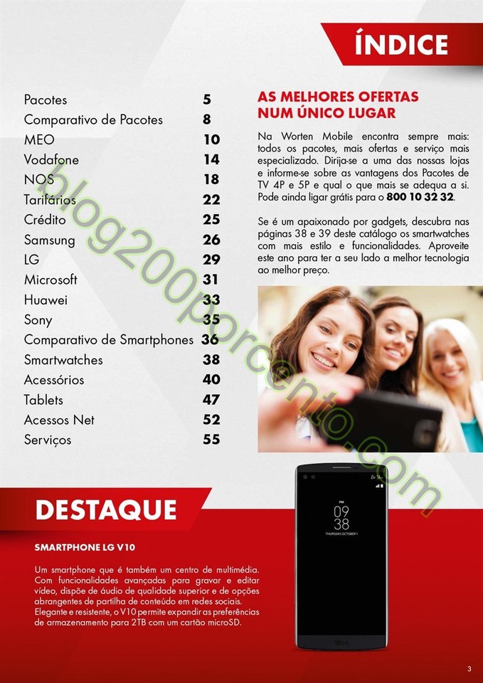 Antevisão Folheto WORTEN Mobile de 4 fevereiro a 