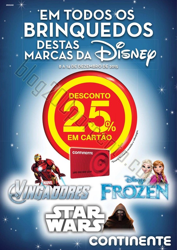 Antevisão Folheto CONTINENTE Brinquedos Natal de 