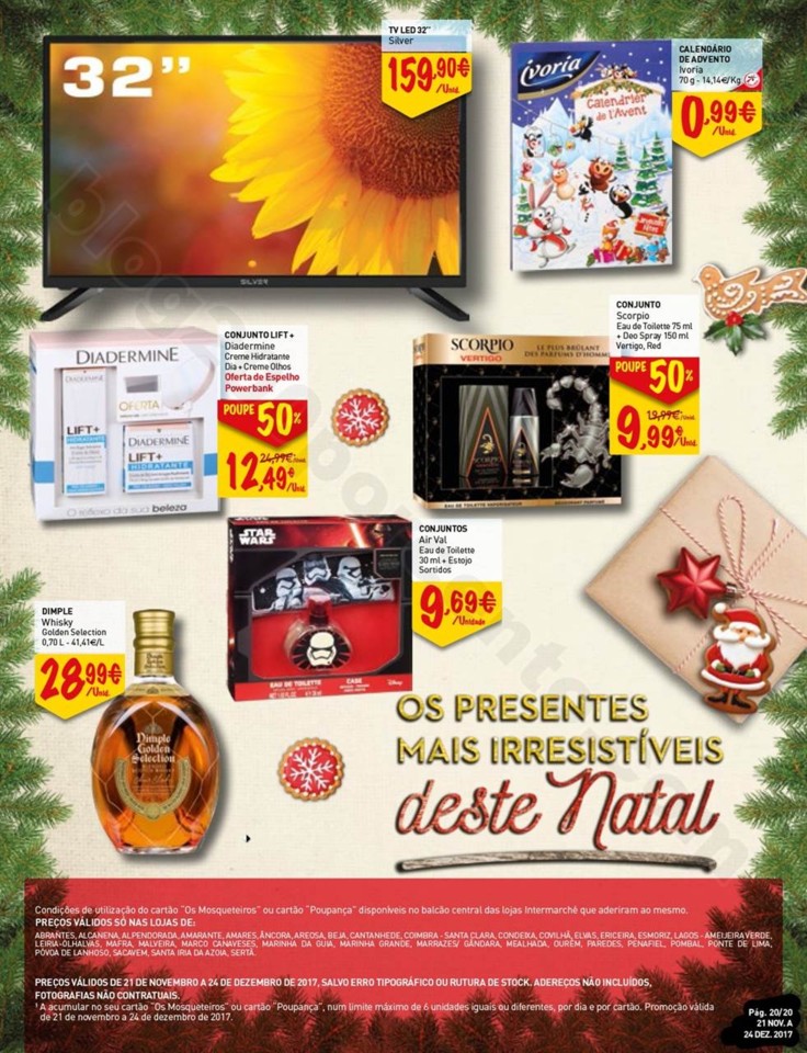 Antevisão Folheto INTERMARCHÉ Presentes natal pr